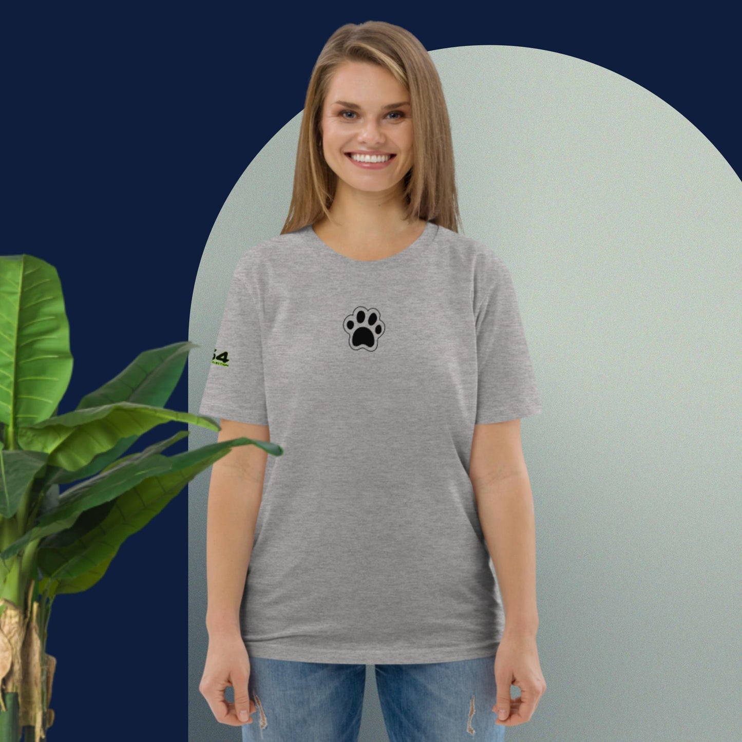 Cat Life VIII 954 Signature Unisex organic cotton t-shirt