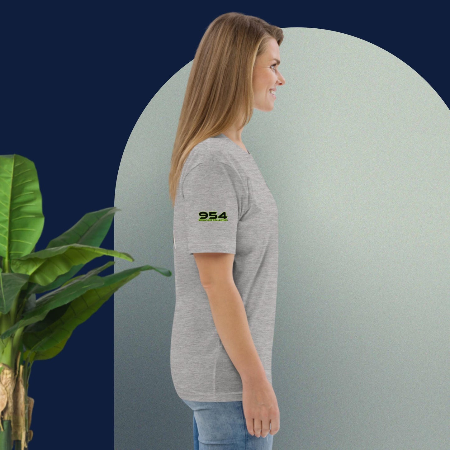 Cat Life VIII 954 Signature Unisex organic cotton t-shirt