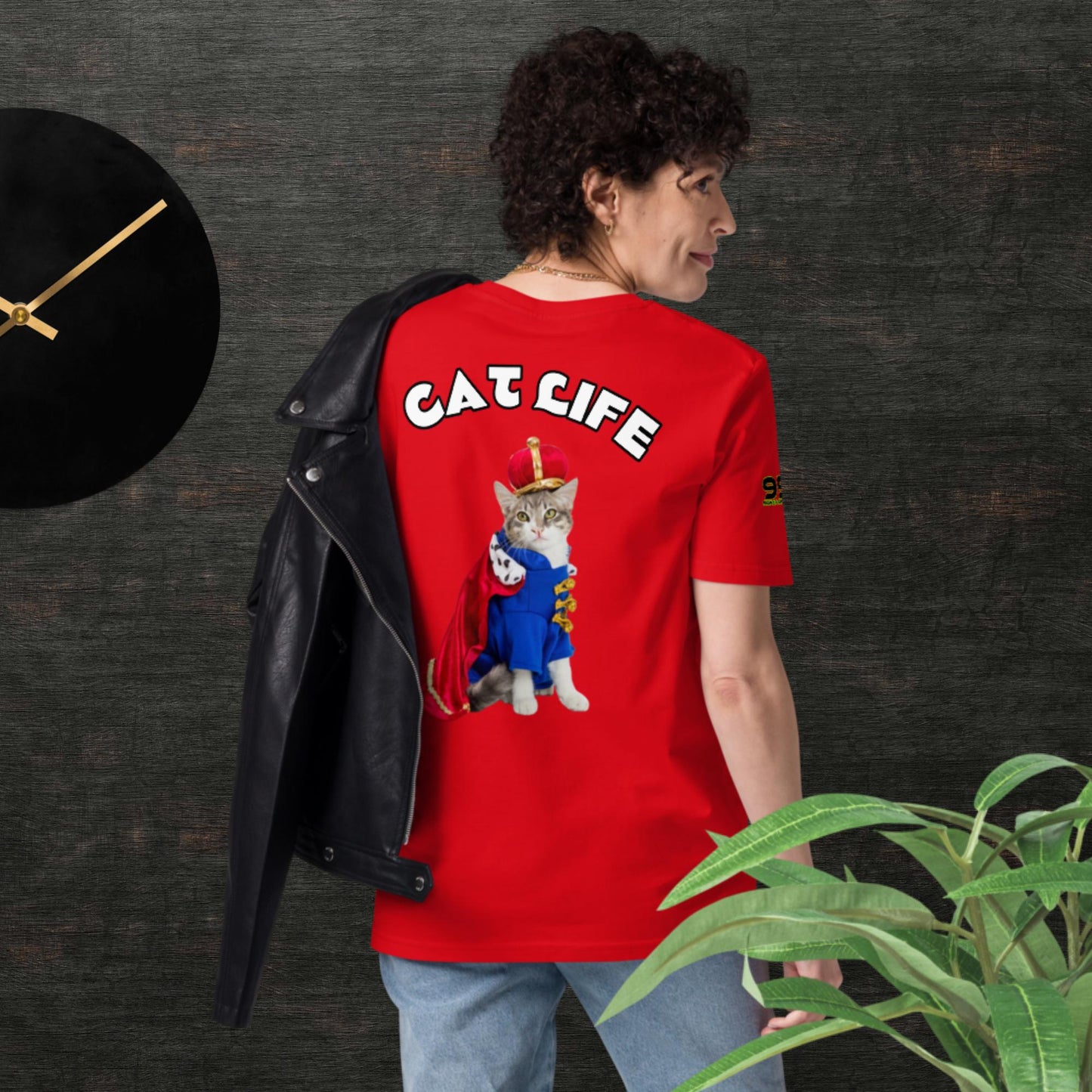 Cat Life VI 954 Signature Unisex organic cotton t-shirt