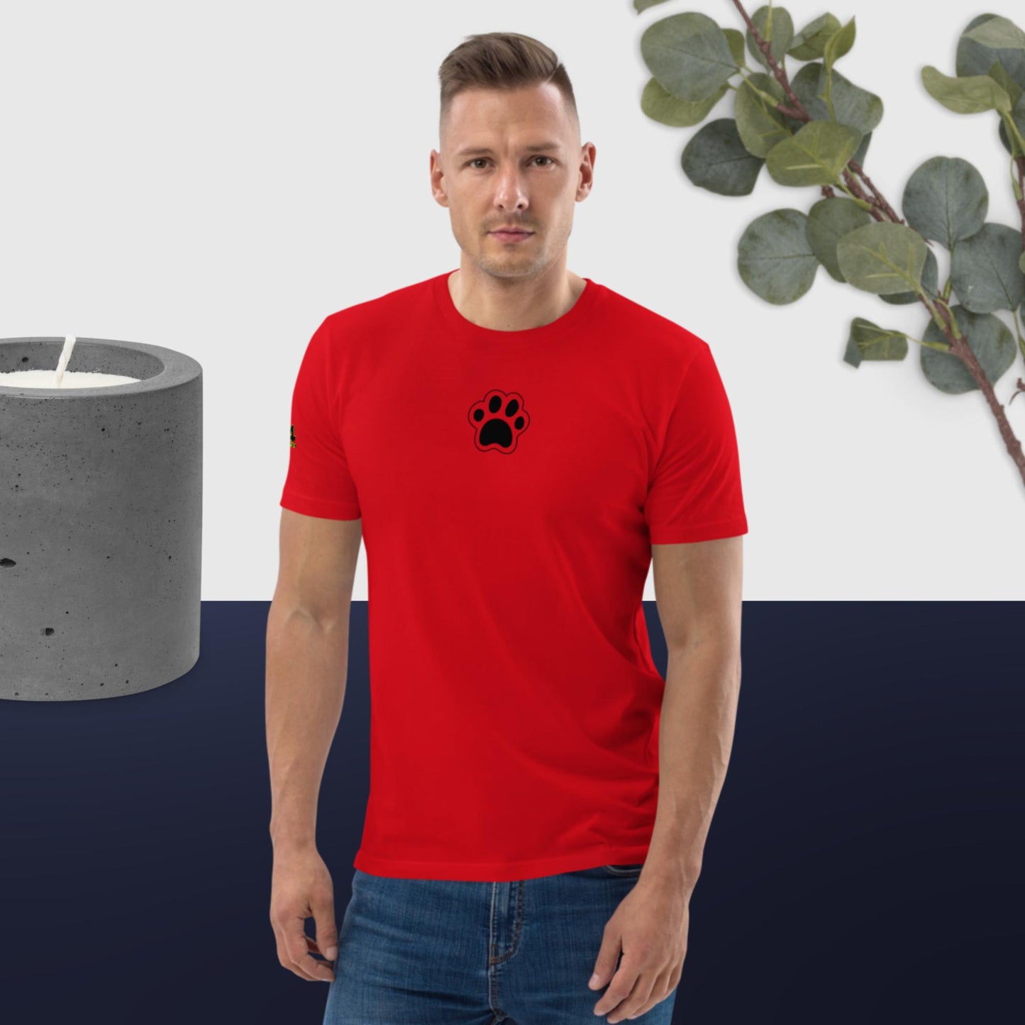 Cat Life VII 954 Signature Unisex organic cotton t-shirt