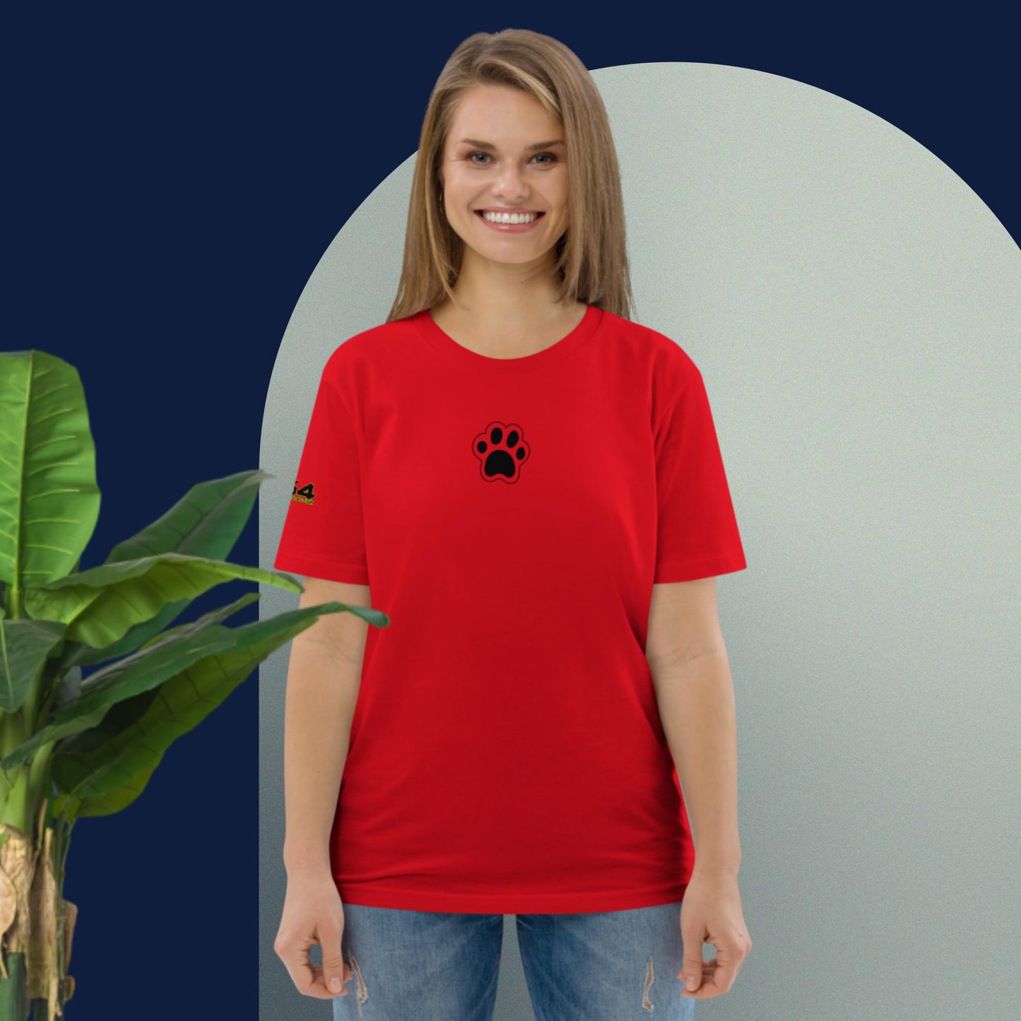 Cat Life VIII 954 Signature Unisex organic cotton t-shirt