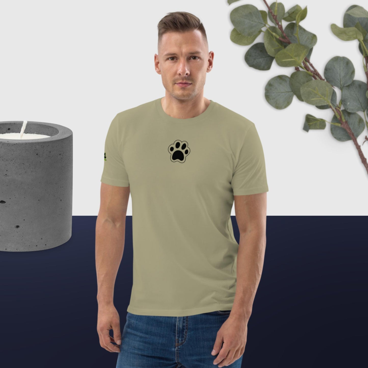 Cat Life VII 954 Signature Unisex organic cotton t-shirt