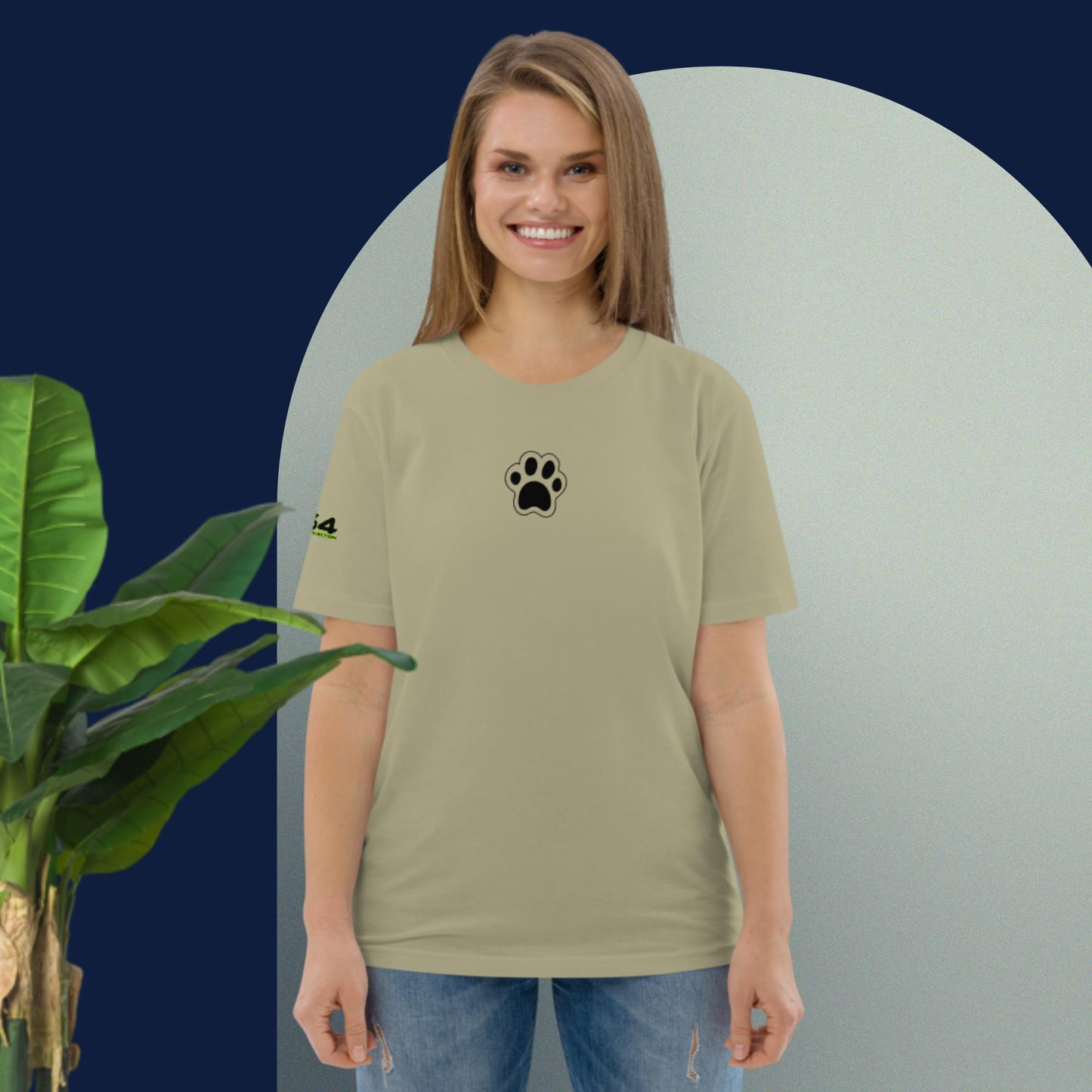 Cat Life VIII 954 Signature Unisex organic cotton t-shirt