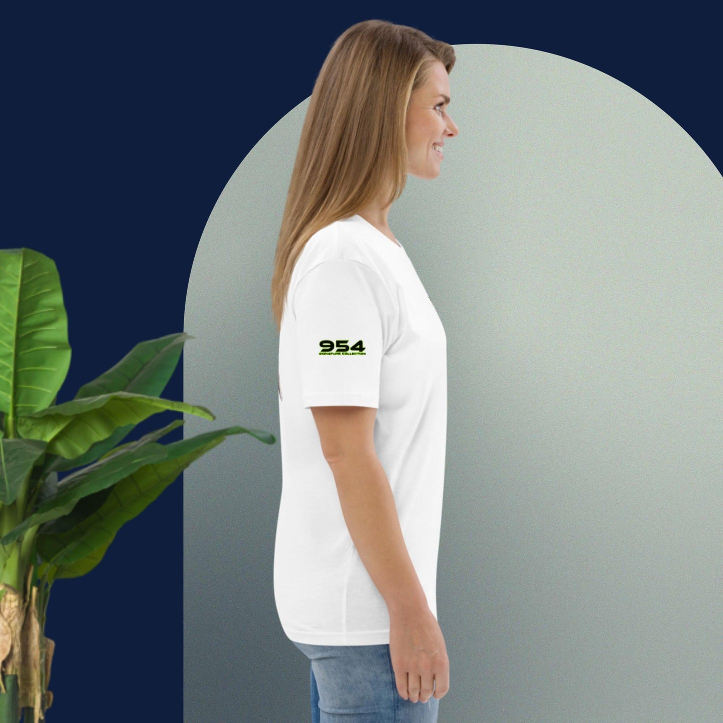 Cat Life VIII 954 Signature Unisex organic cotton t-shirt