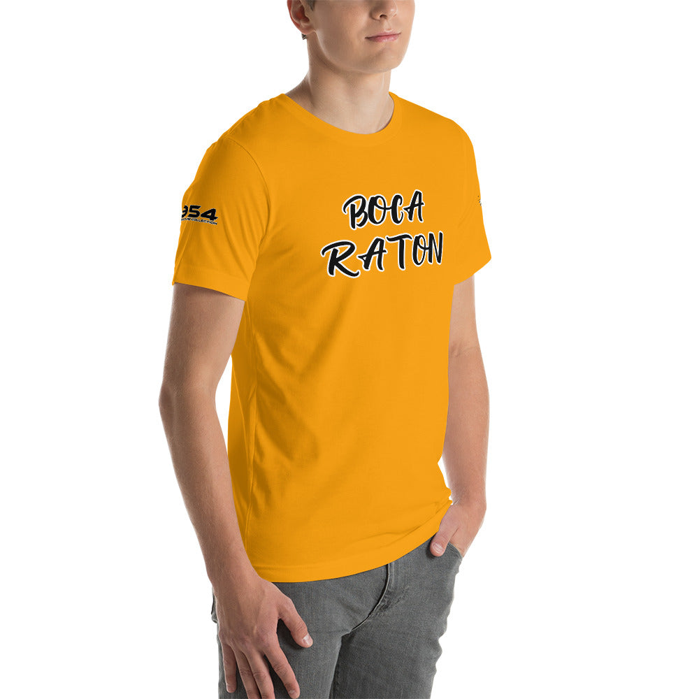Boca Raton Wine Signature Unisex t-shirt