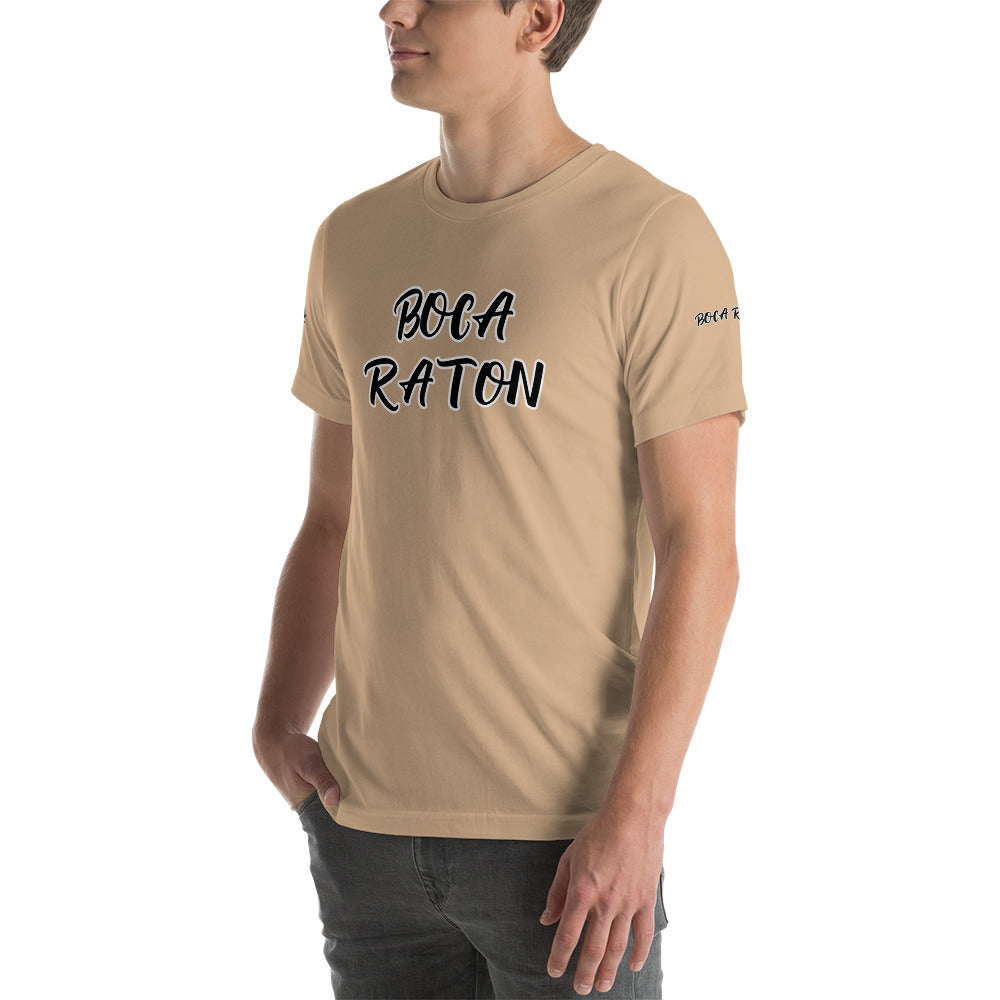 Boca Raton Wine Signature Unisex t-shirt