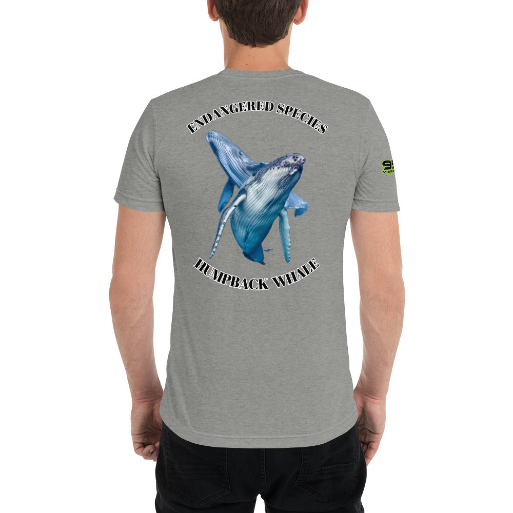 Humpback Whale 954 Short sleeve t-shirt