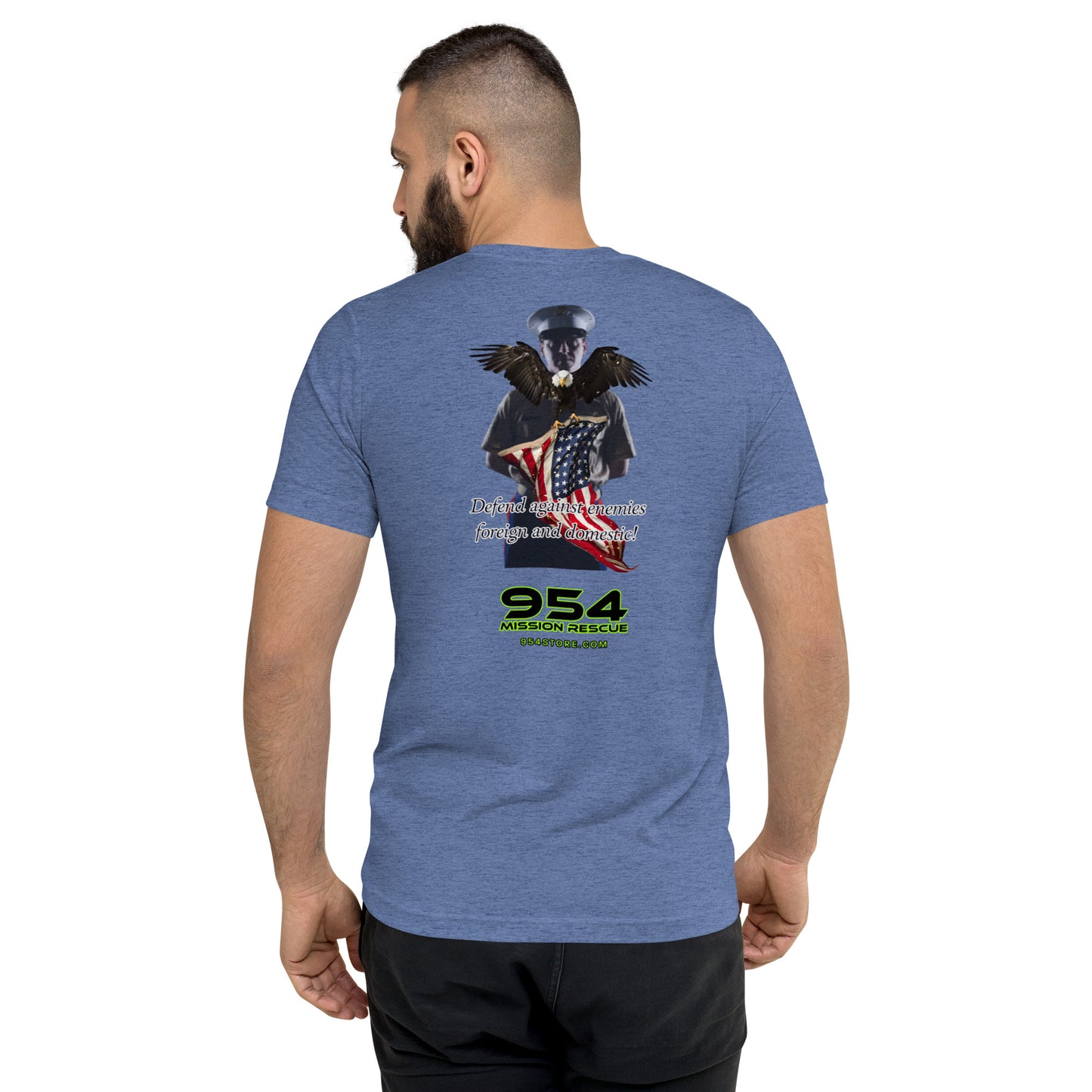 America 1st Marine 954 Short sleeve t-shirt