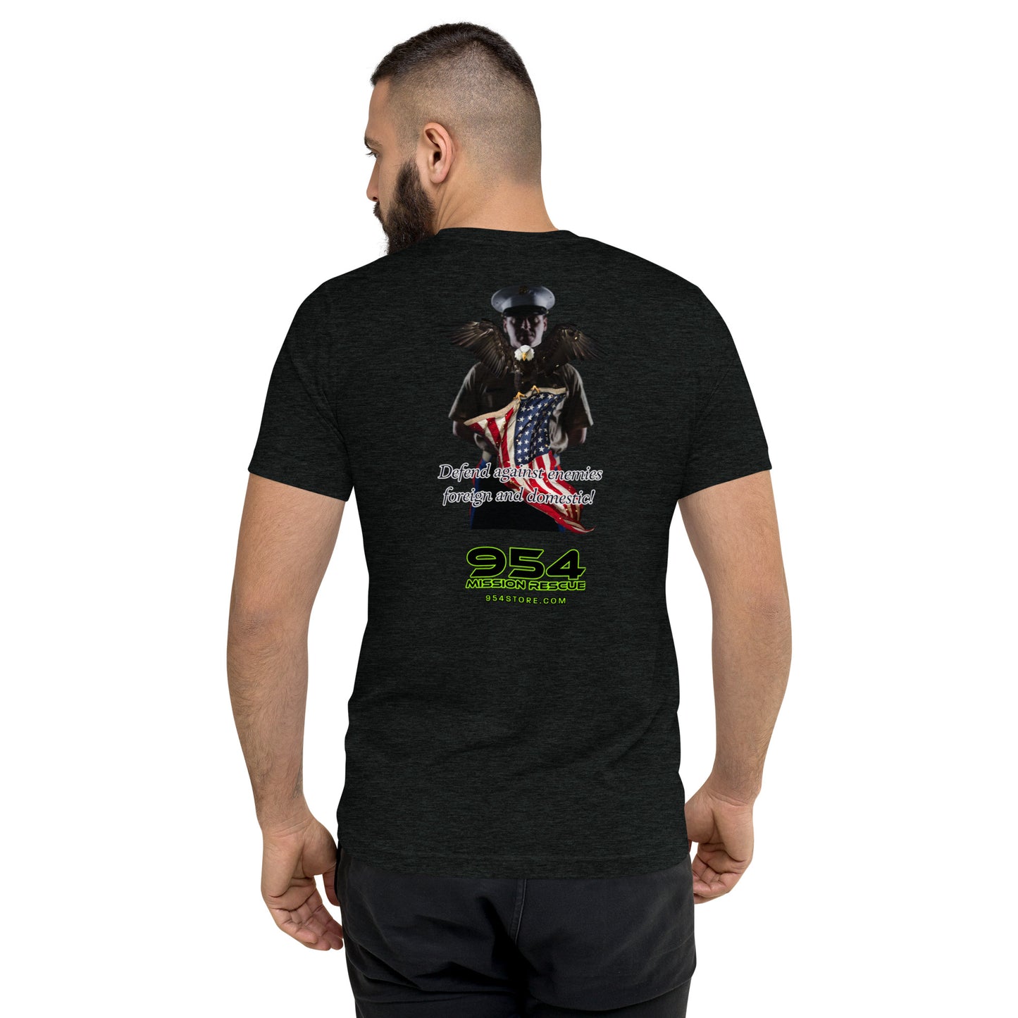 America 1st Marine 954 Short sleeve t-shirt