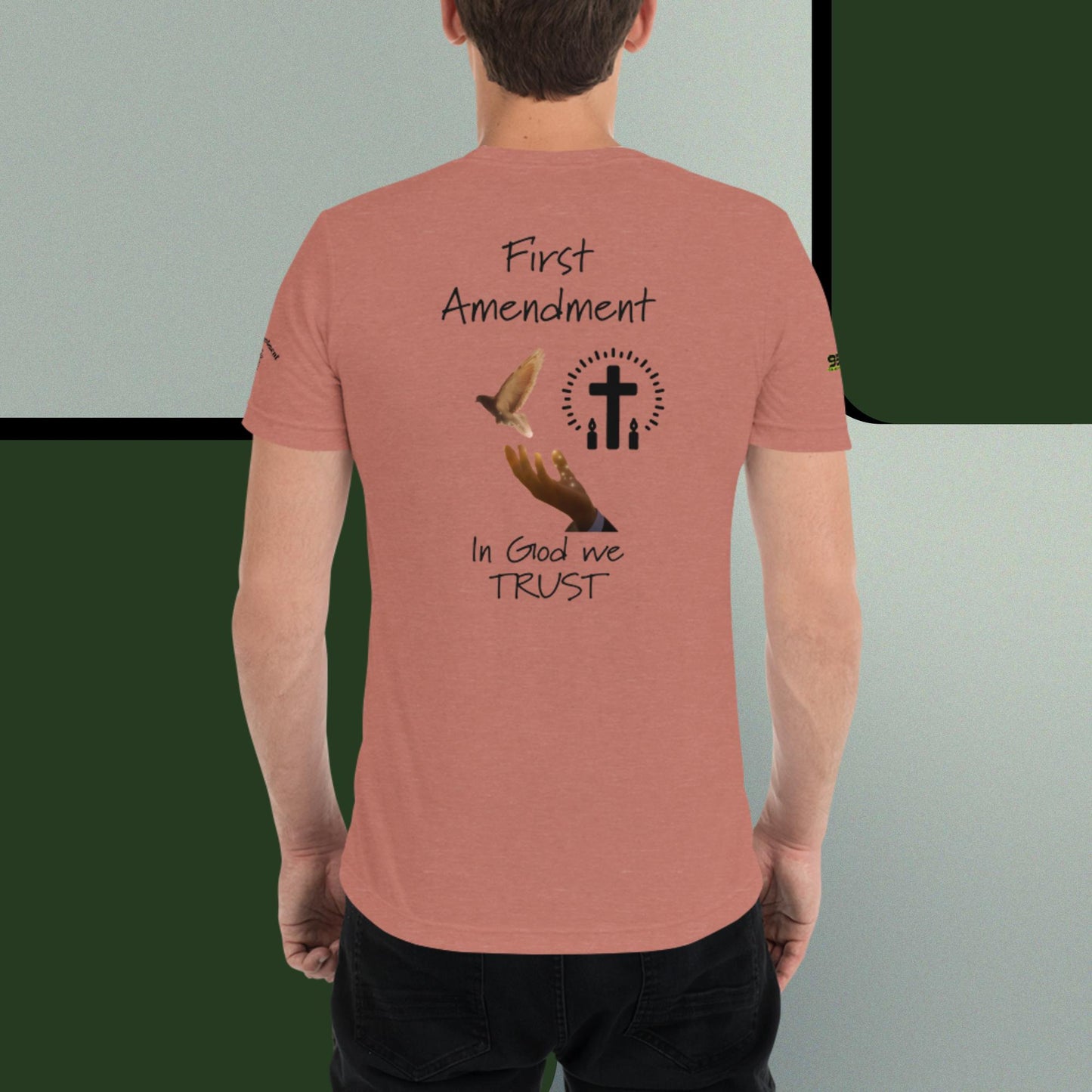 First Amendment IV 954 Signature Short sleeve t-shirt
