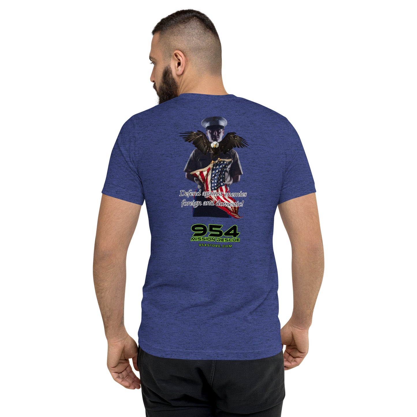 America 1st Marine 954 Short sleeve t-shirt