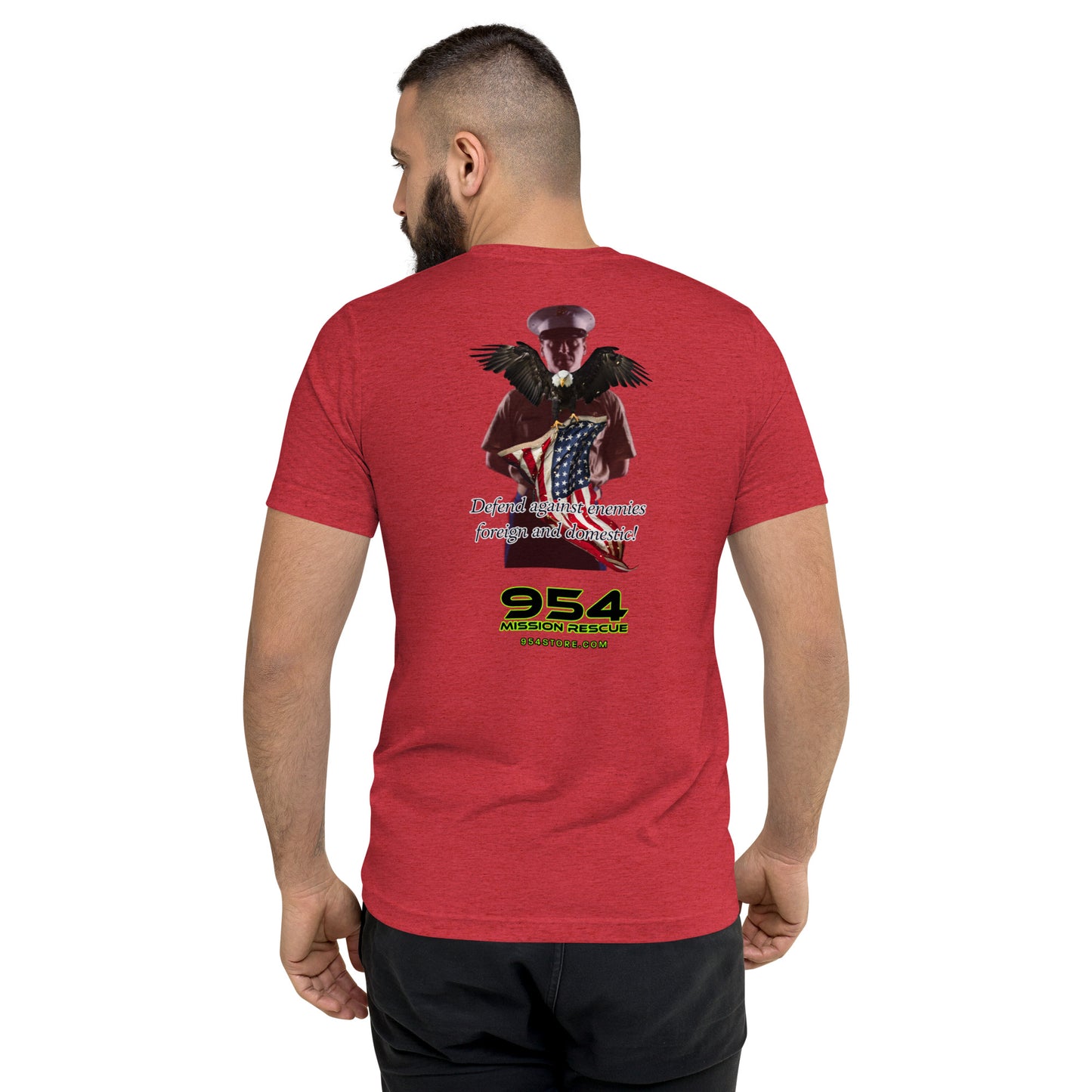 America 1st Marine 954 Short sleeve t-shirt