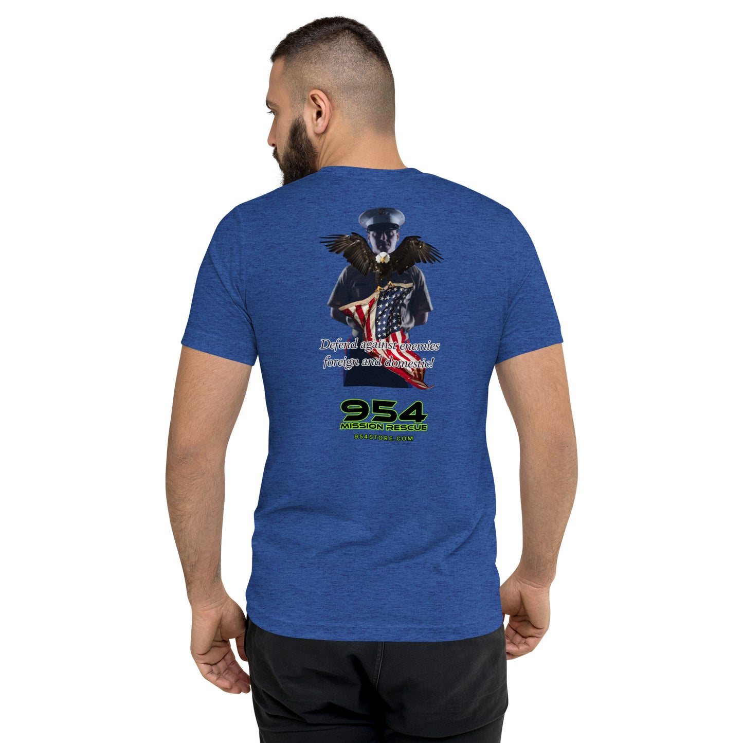 America 1st Marine 954 Short sleeve t-shirt