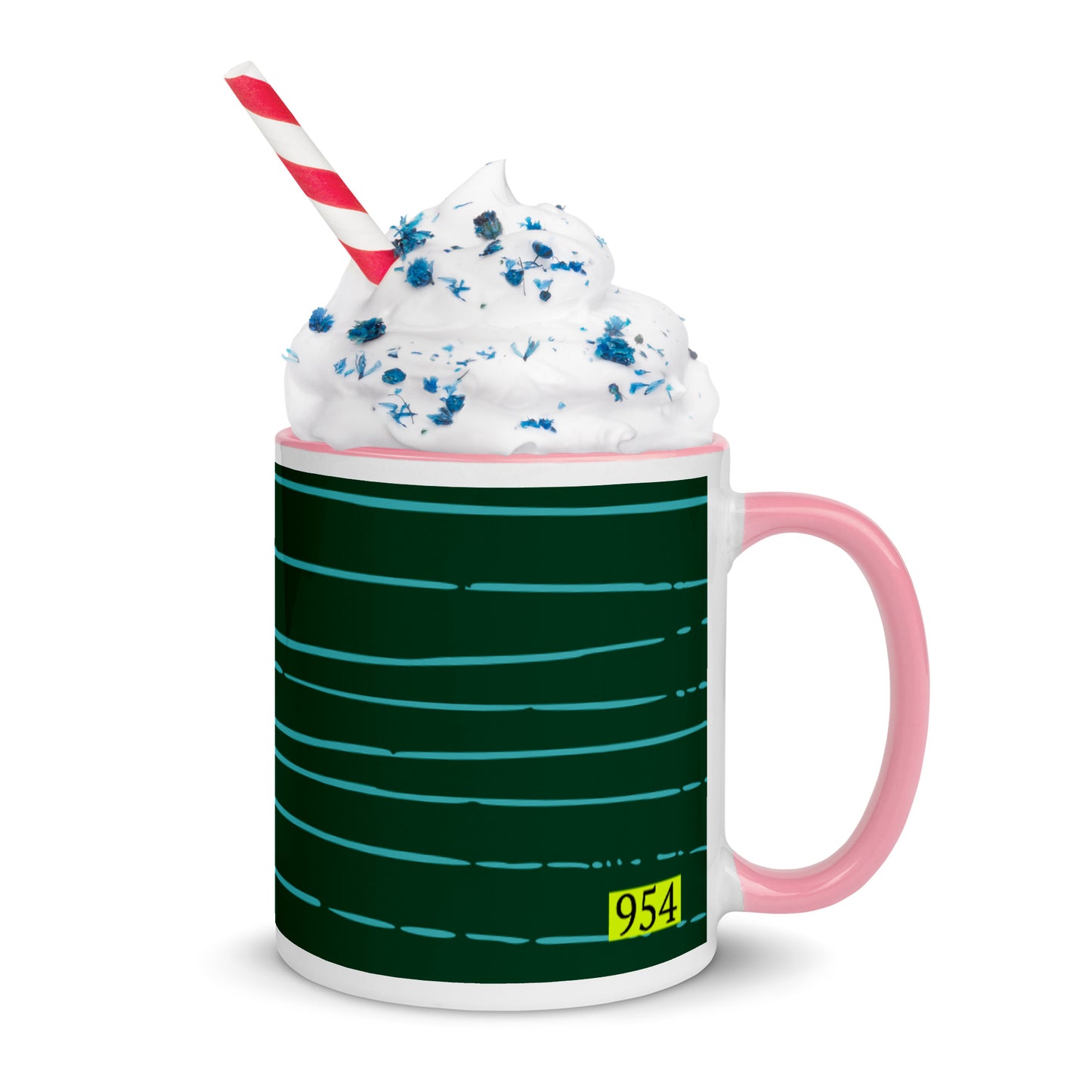 954 Signature Mug with Color Inside