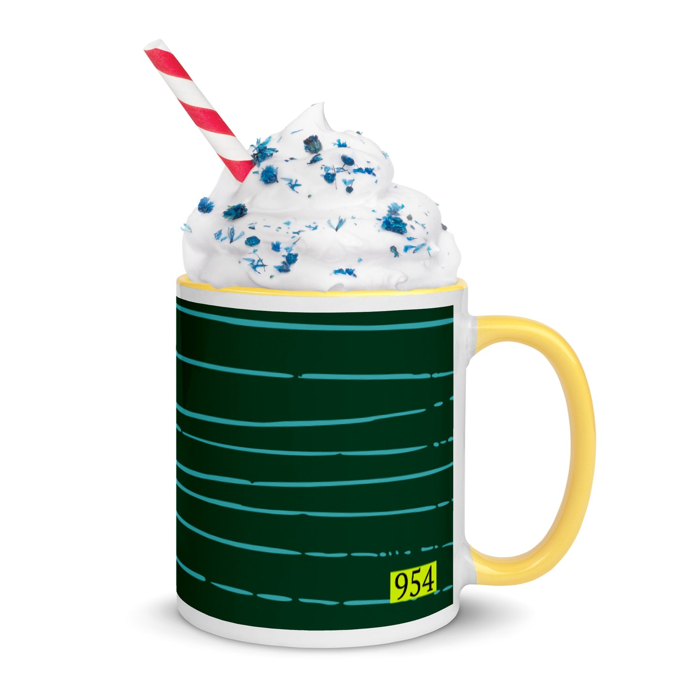 954 Signature Mug with Color Inside