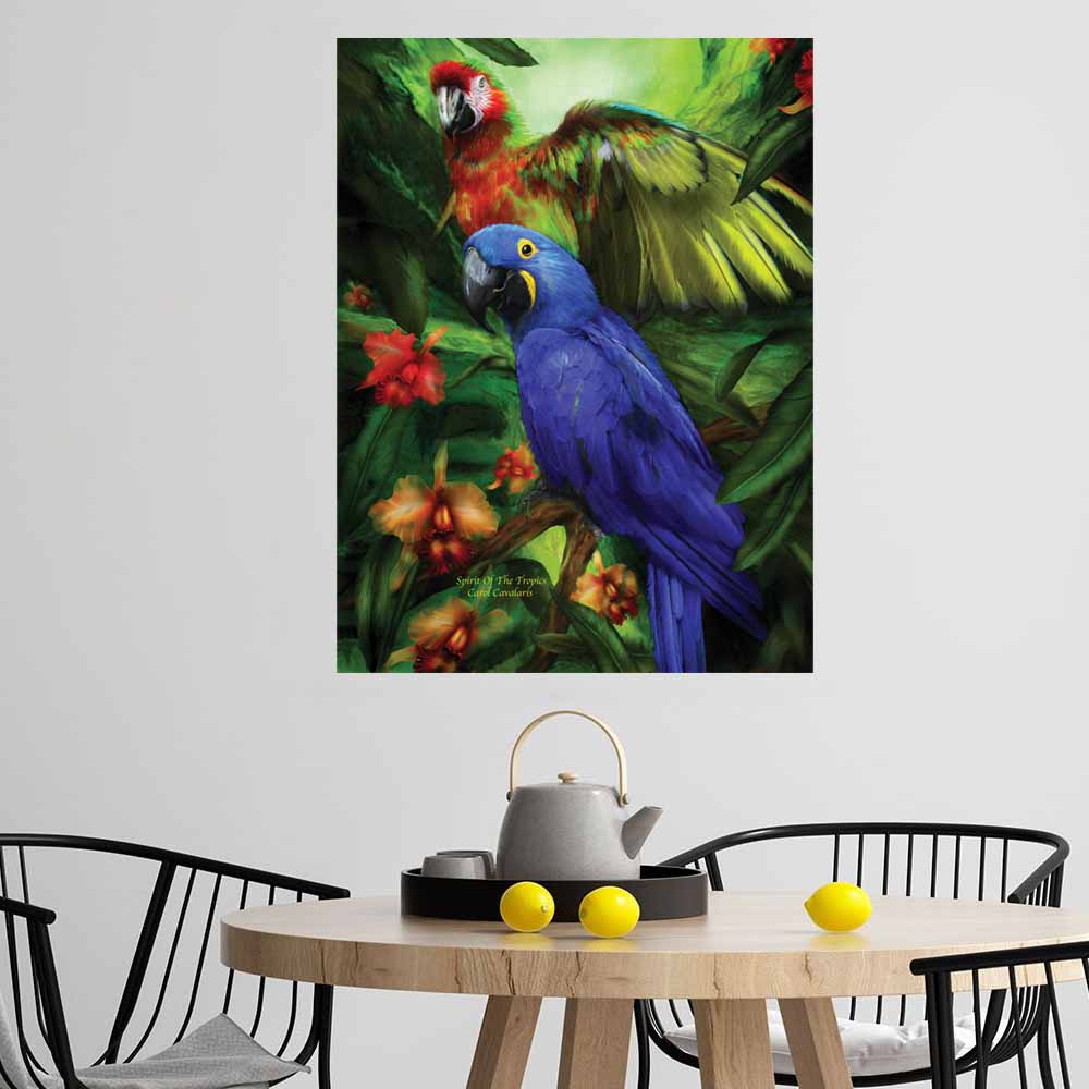 Cavalaris "Spirit Of The Tropics" Wall Decal (4 Sizes Available)