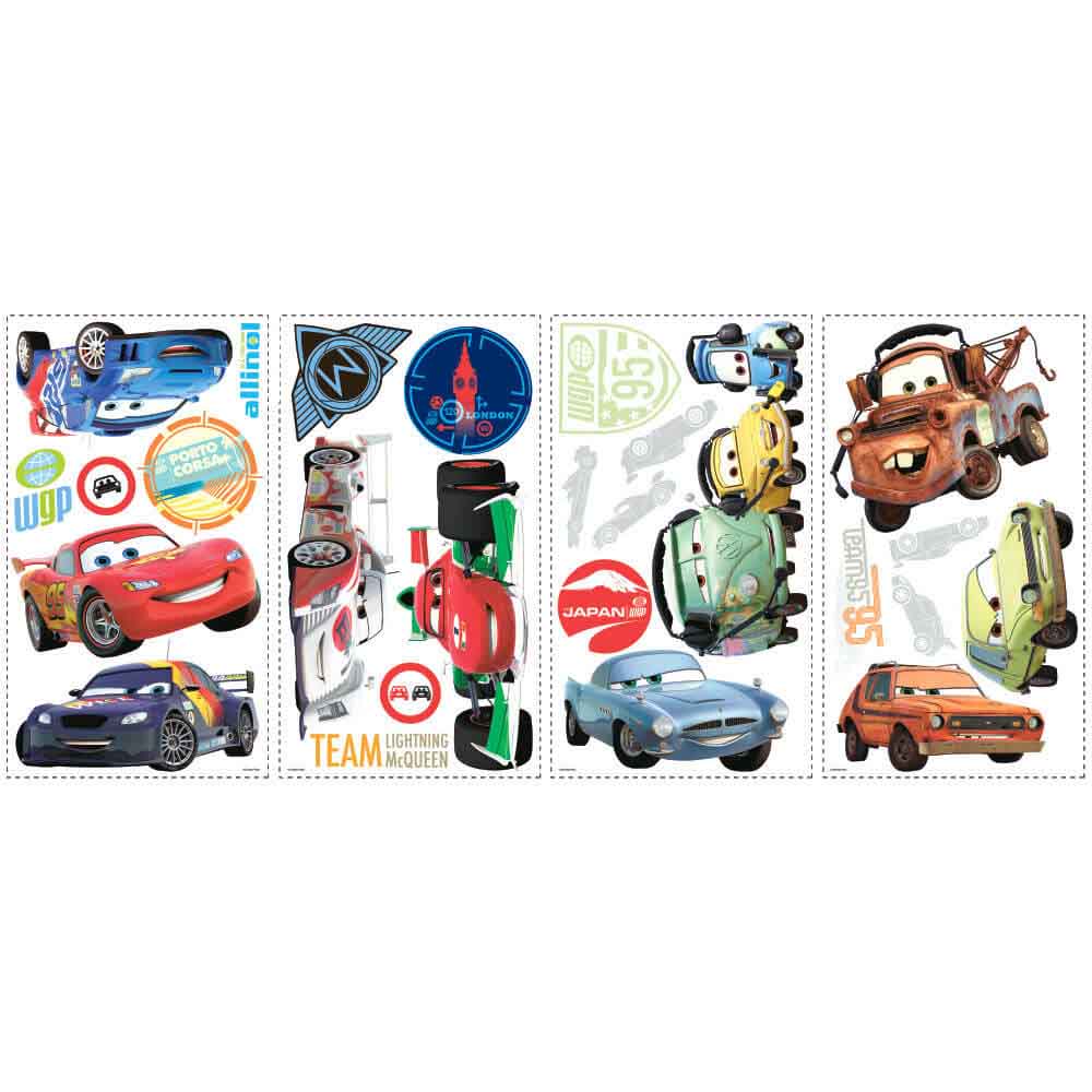 Disney "Cars 2" Wall Decals