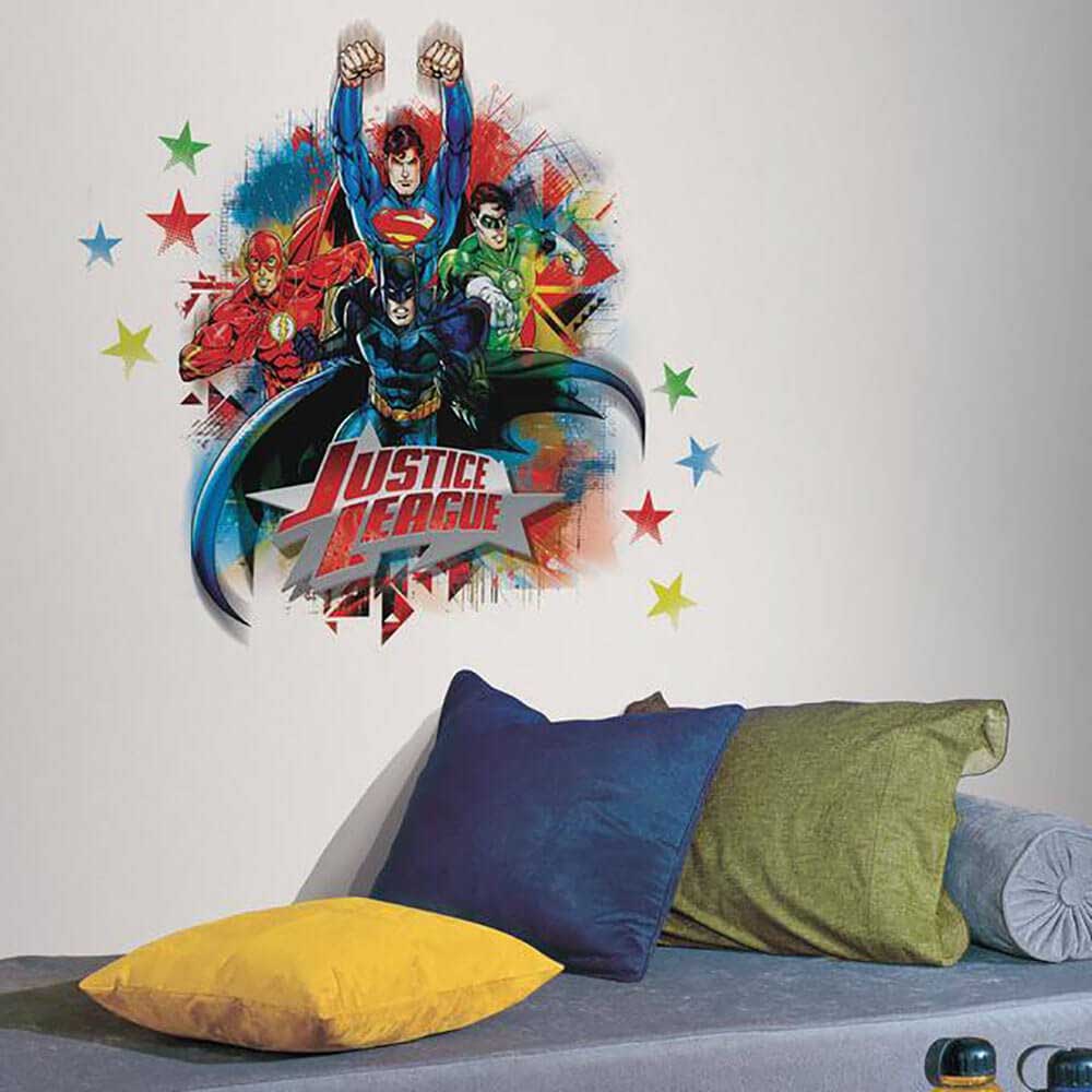 DC Comics "Justice League" Giant Wall Decal