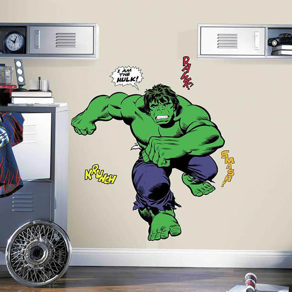 Marvel Comics "Hulk" Classic Wall Decal | 42"x43.7"