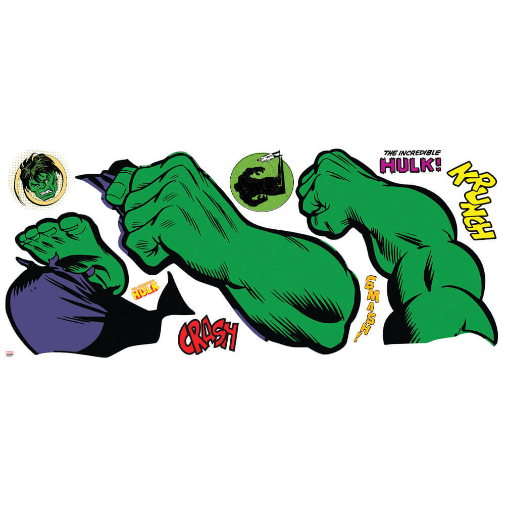 Marvel Comics "Hulk" Classic Wall Decal | 42"x43.7"