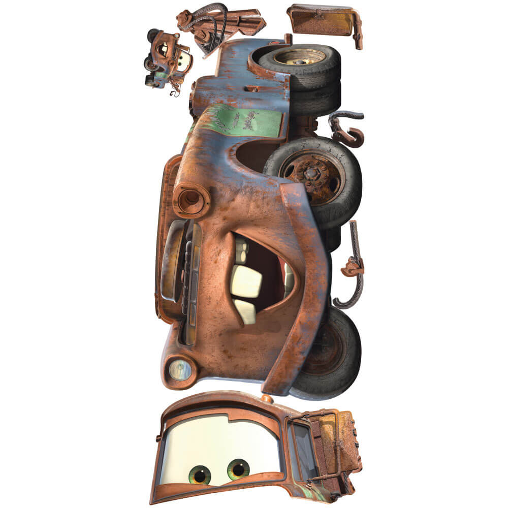 Disney "Cars 2" Mater Wall Decal | 24"x29"