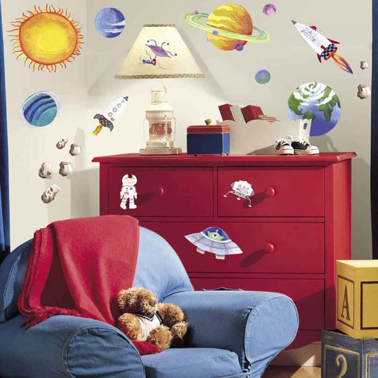 Outer Space Wall Decals