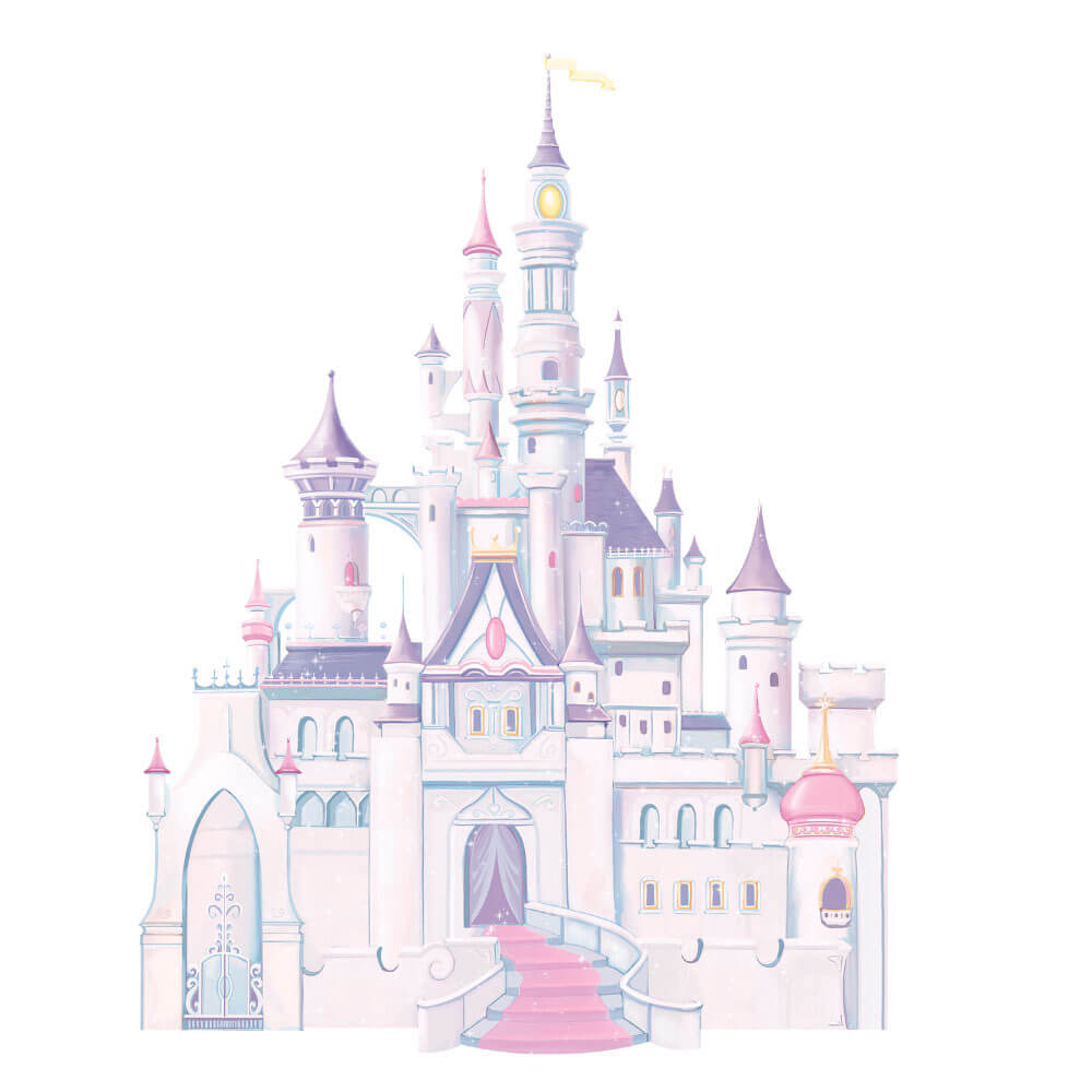 Disney "Cinderella" Princess Castle Wall Decal | 31"x42"