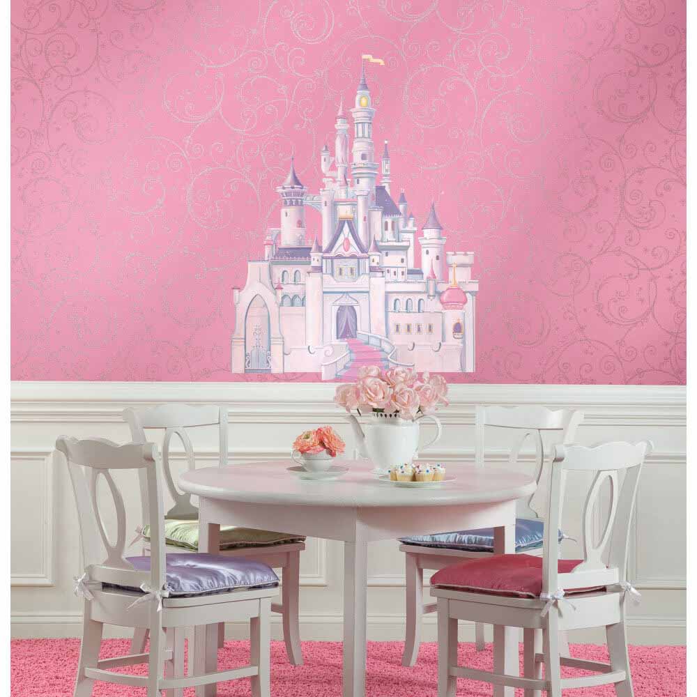 Disney "Cinderella" Princess Castle Wall Decal | 31"x42"