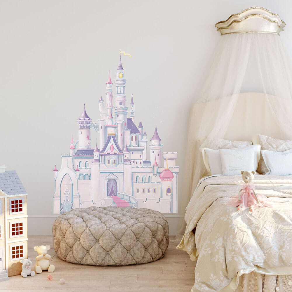 Disney "Cinderella" Princess Castle Wall Decal | 31"x42"