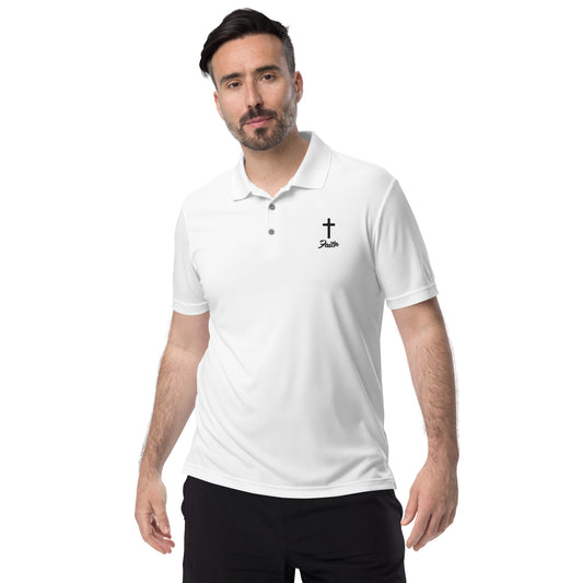 Faith adidas performance polo shirt