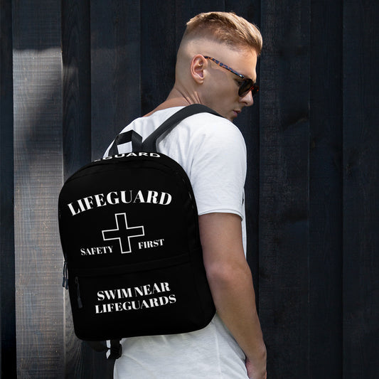 Lifeguard 954 Signature Black Backpack