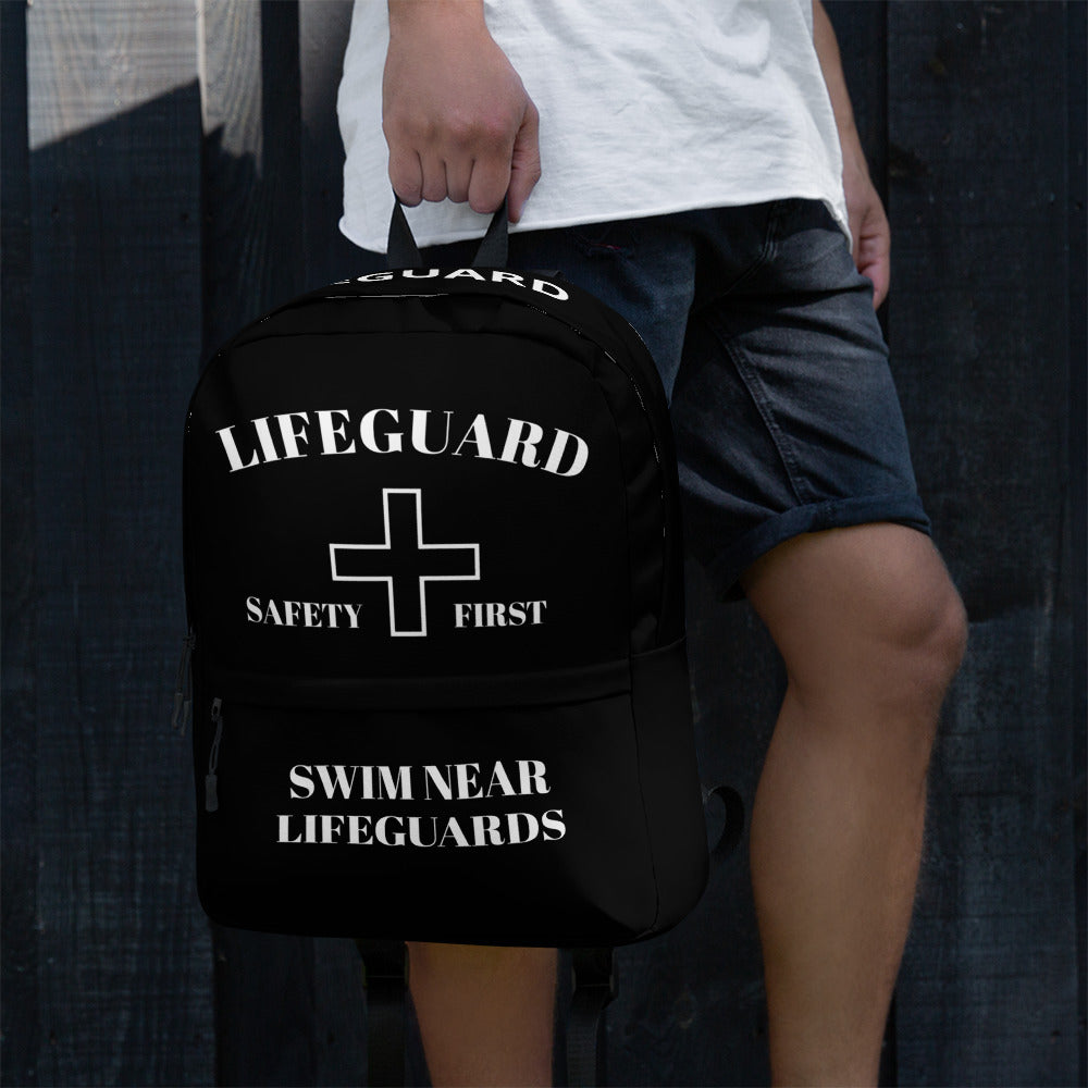 Lifeguard 954 Signature Black Backpack