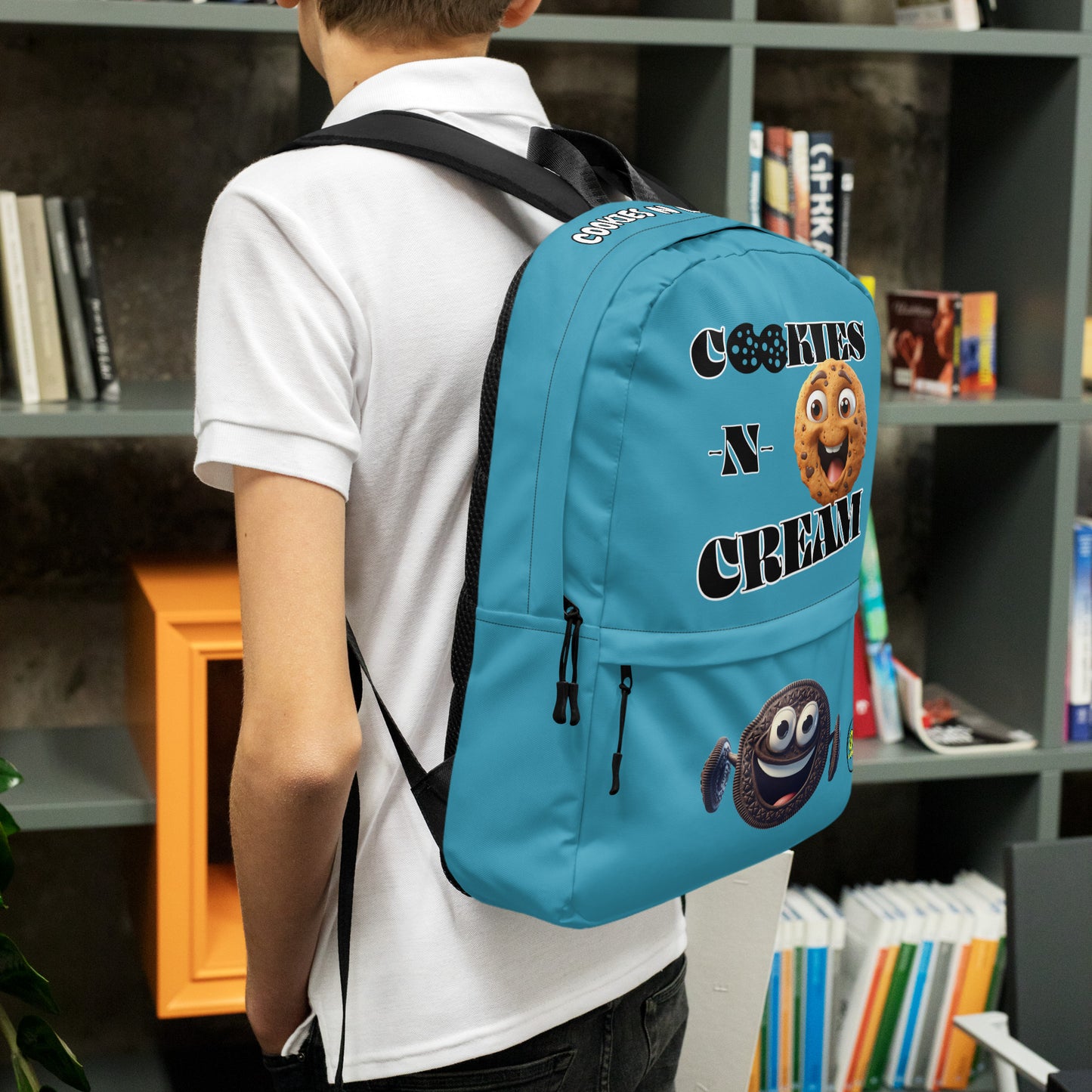 Cookies N Cream 954 Siganture Blue Backpack