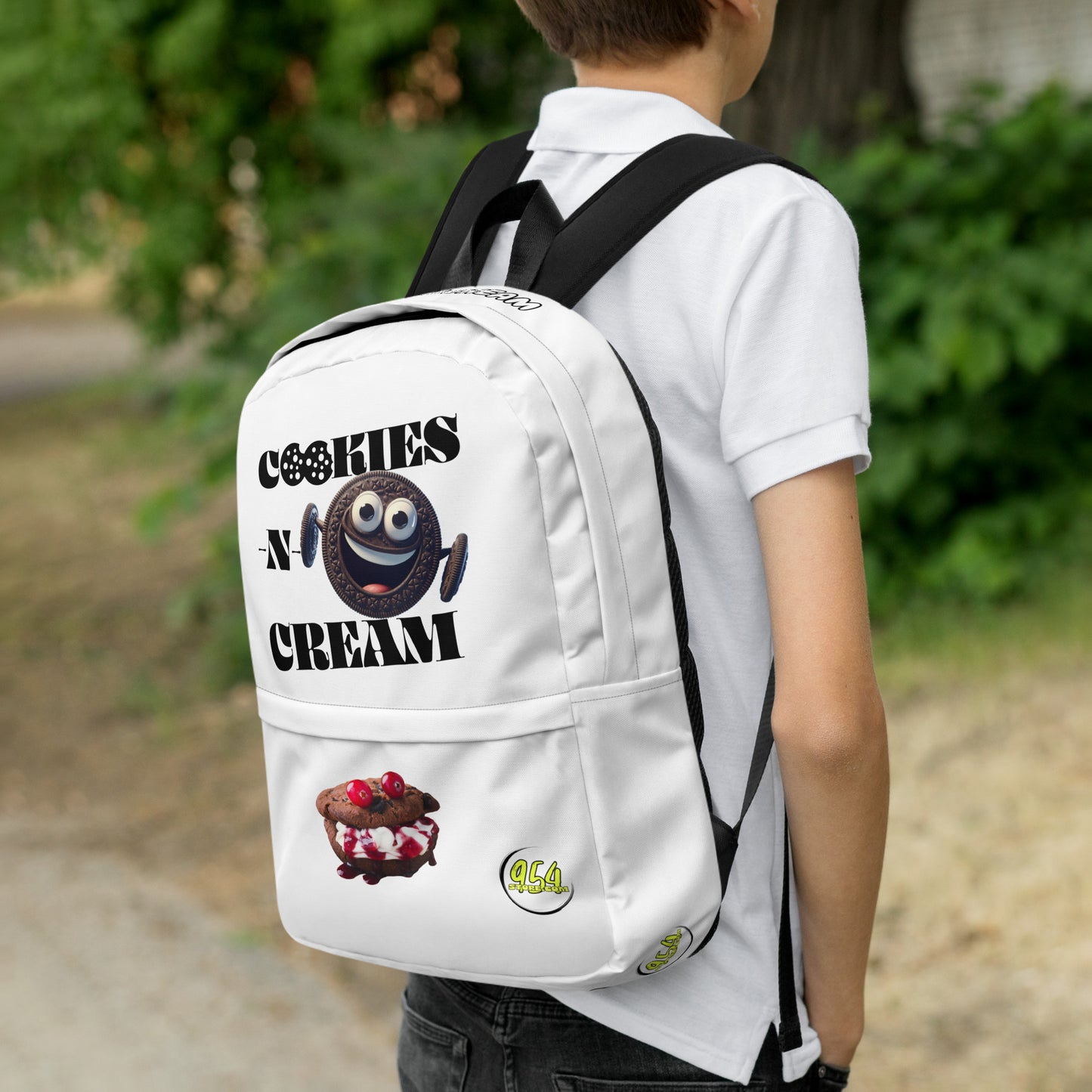 Cookies N Cream 954 Signature White Backpack