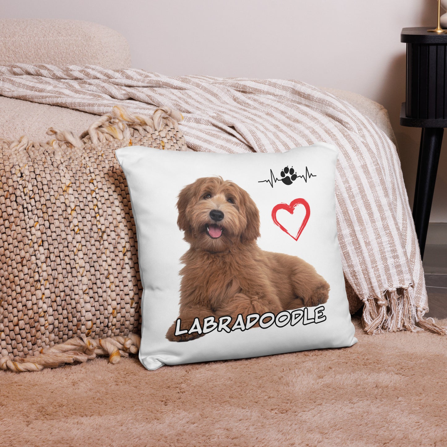 Labradoodle 954 Signature Pillow