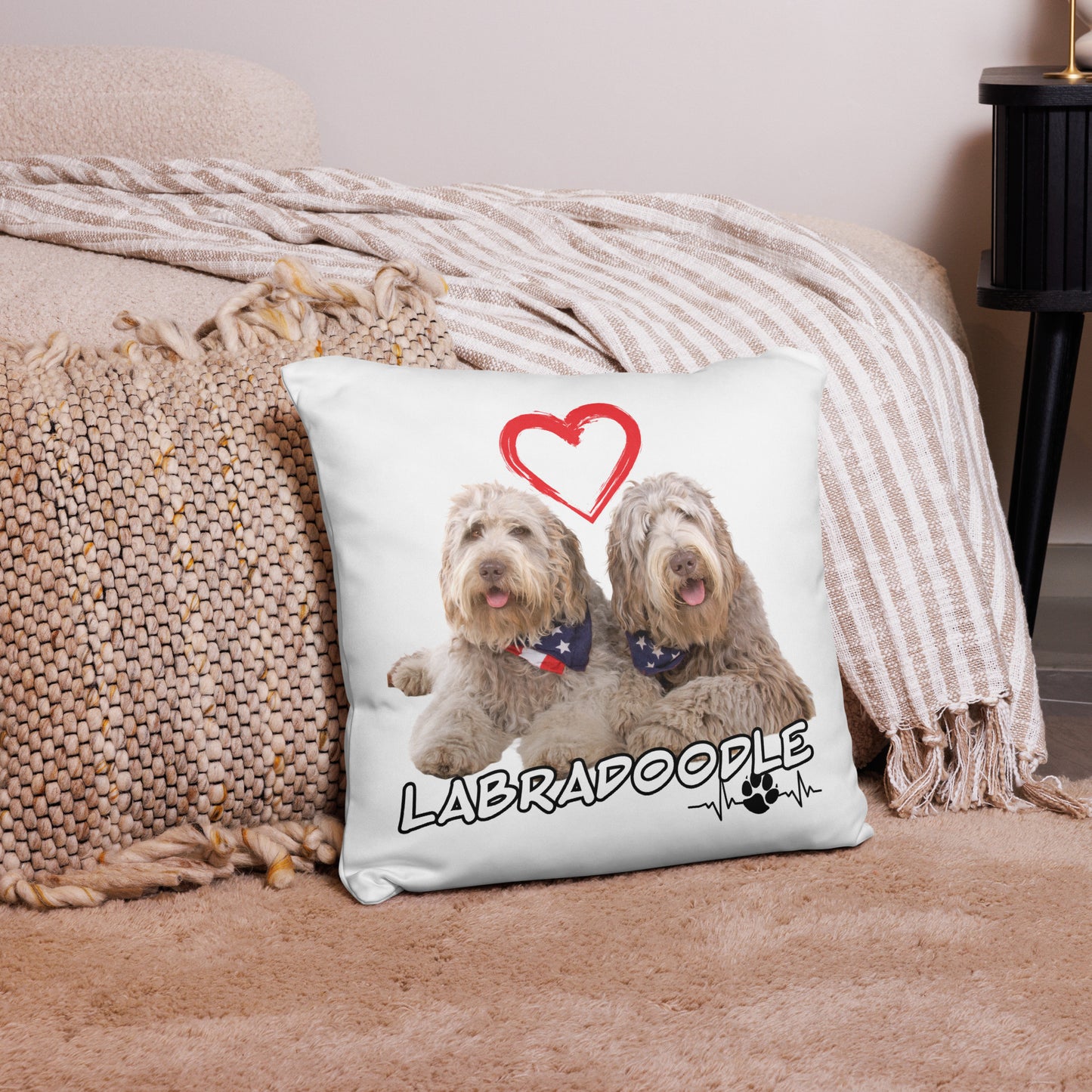 Labradoodle 954 Signature Pillow