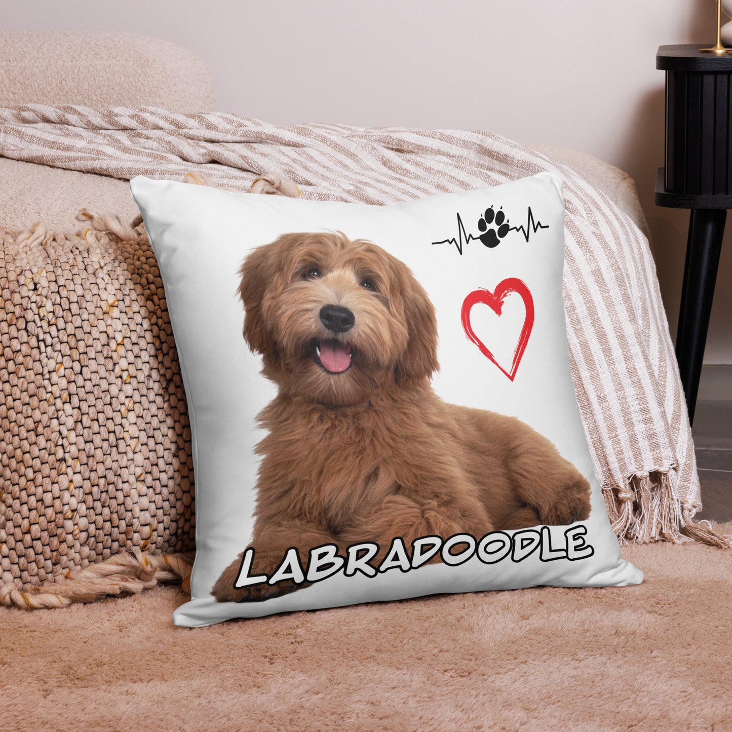 Labradoodle 954 Signature Pillow