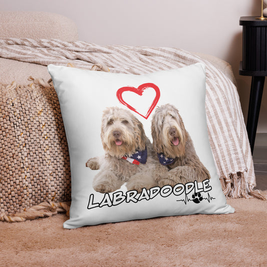 Labradoodle 954 Signature Pillow