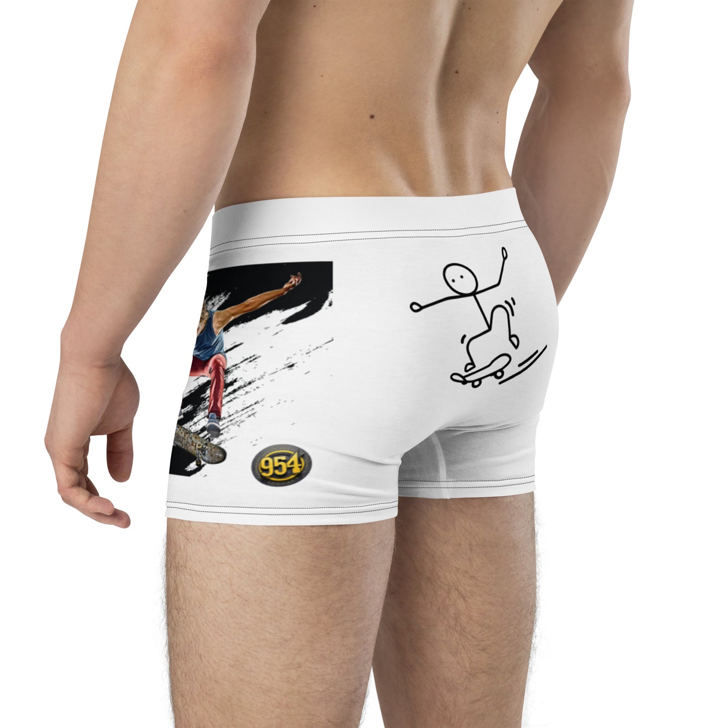 Skater Life 954 Signature Men's Boxer Briefs