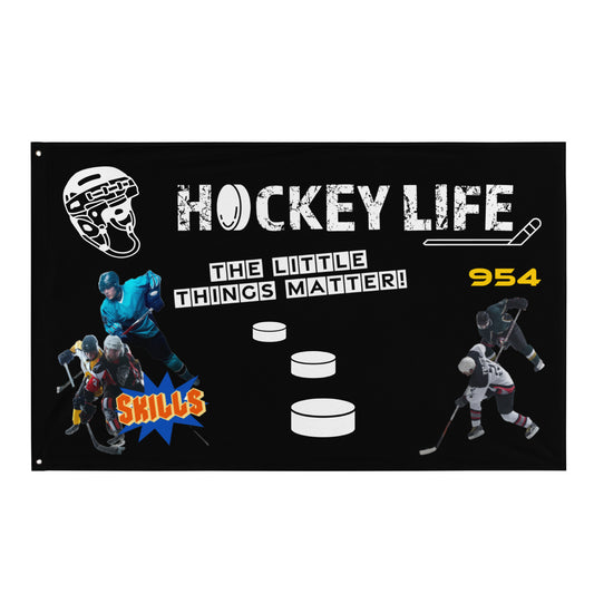 Hockey LIfe 954 Signature Flag