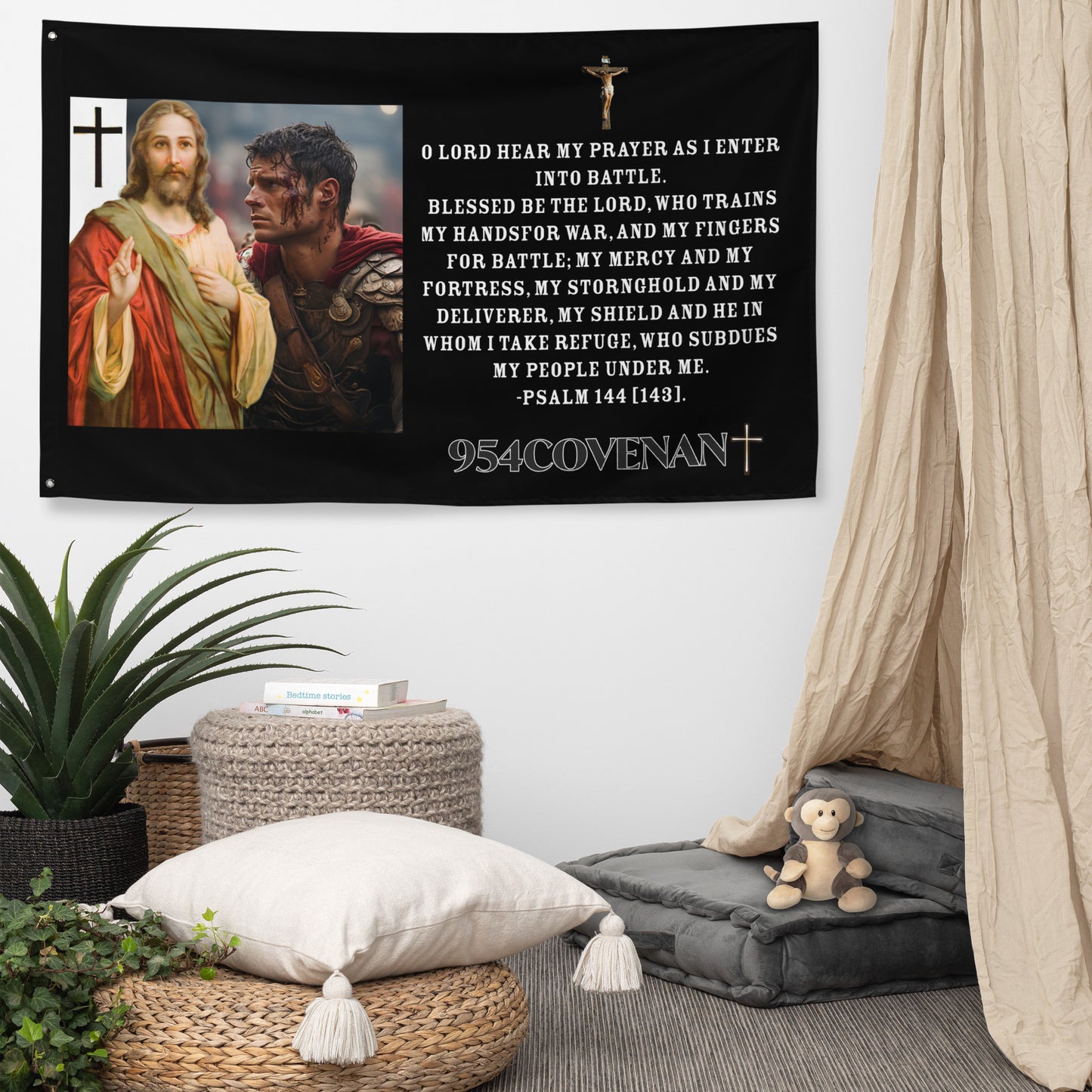 Official 954covenant Military Prayer Flag