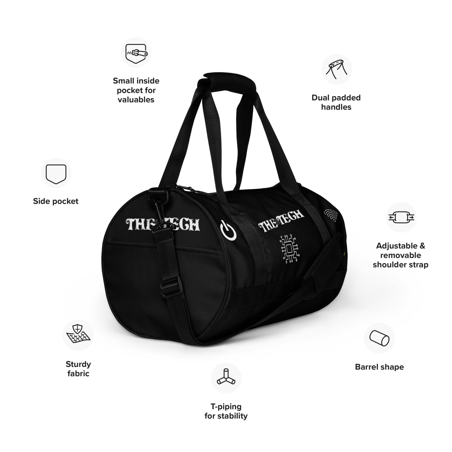 The Tech 954 Signature Black bag