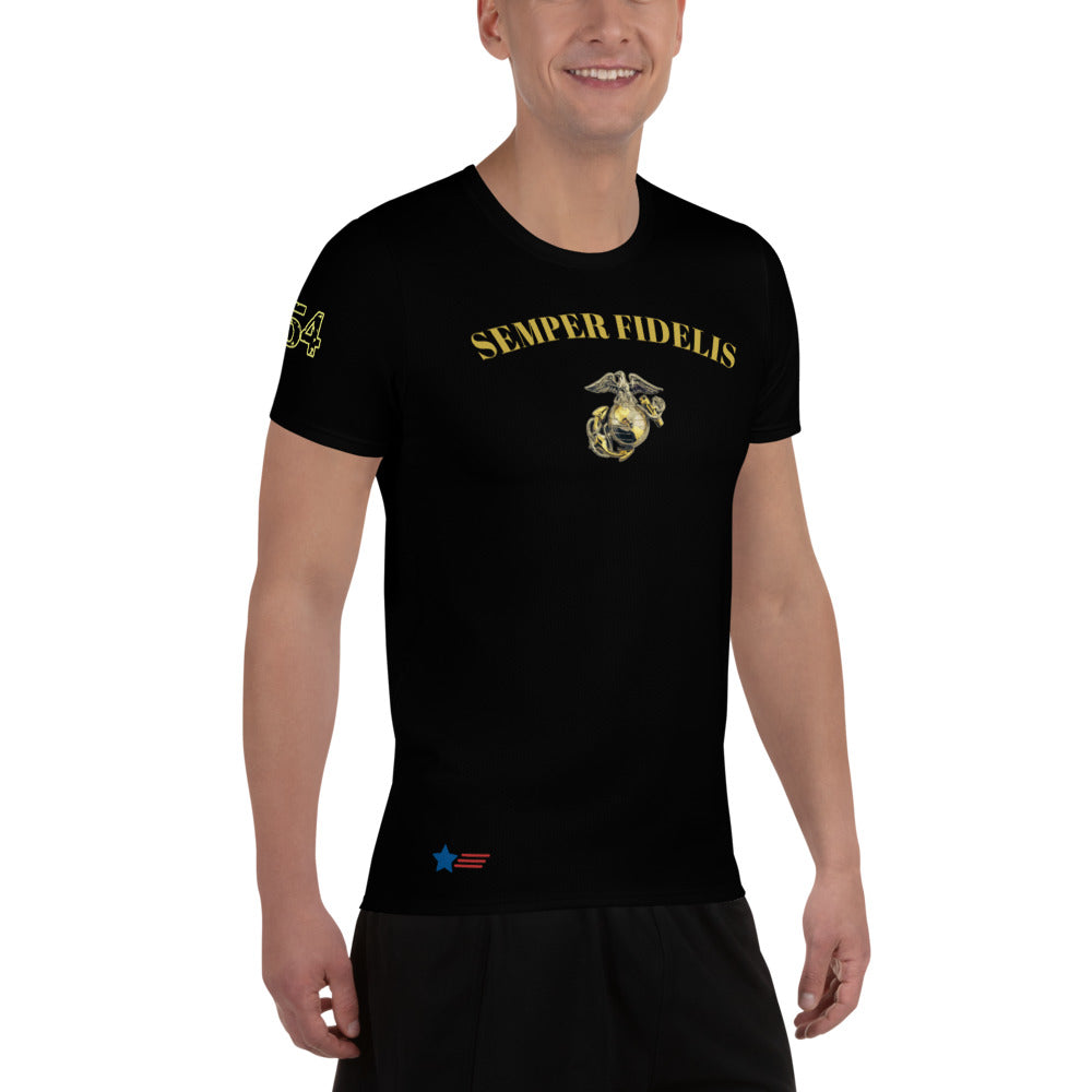 Semper Fidelis 954 Signature Men's Athletic T-shirt