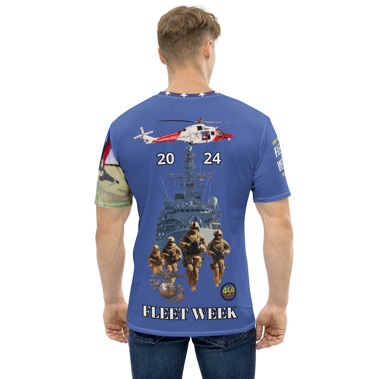 NY Fleet Week 954 Signature Men's t-shirt