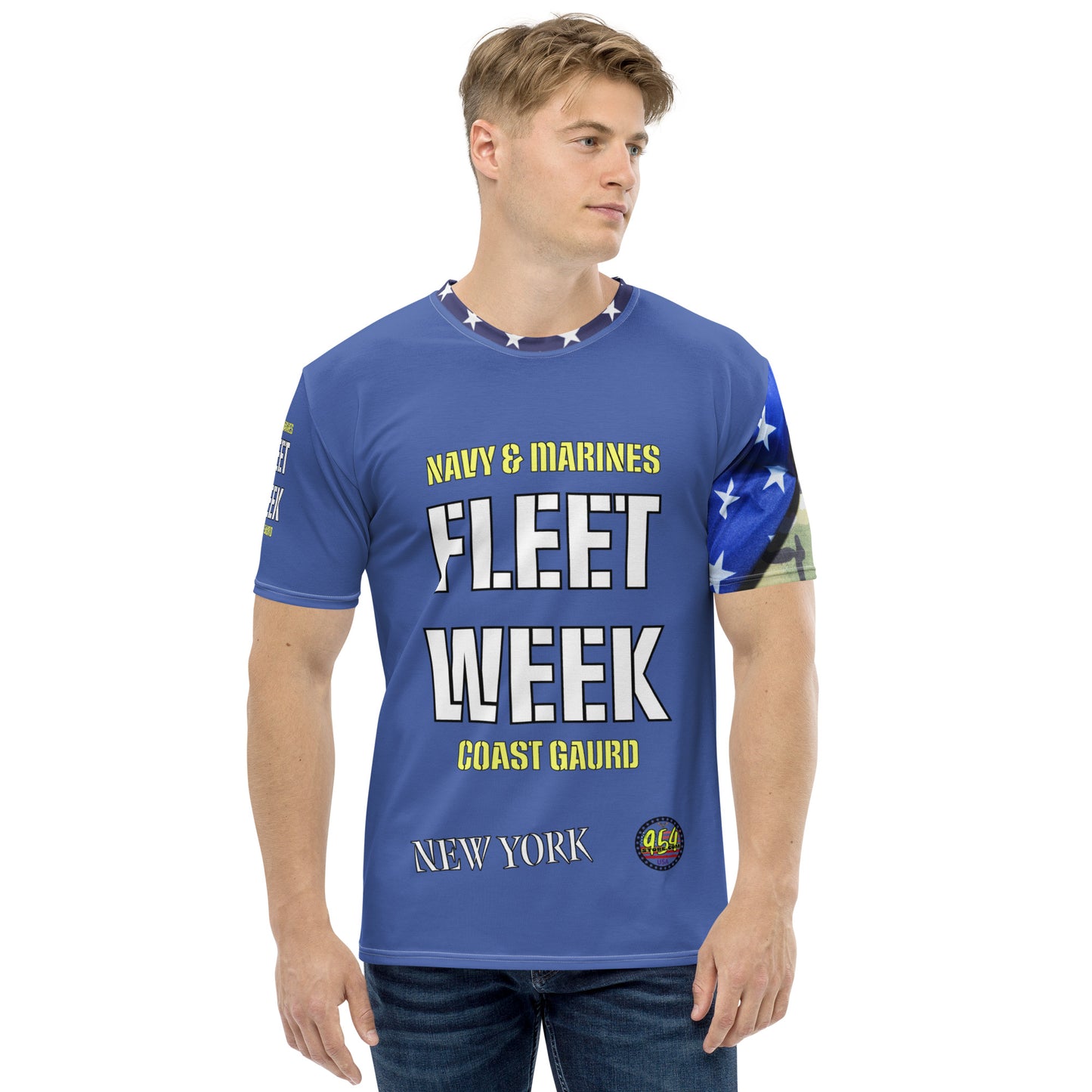 NY Fleet Week 954 Signature Men's t-shirt