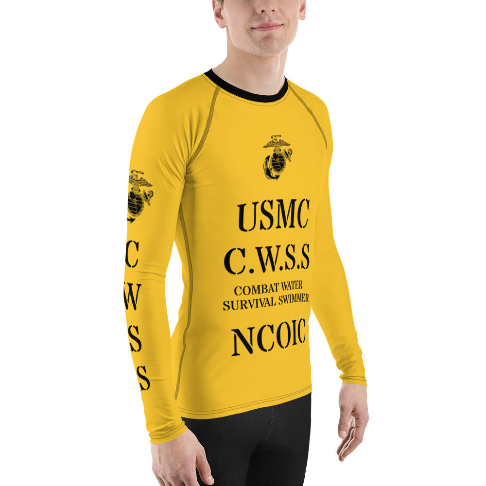 USMC CWSS NCOIC 954 Signature Men's Rash Guard