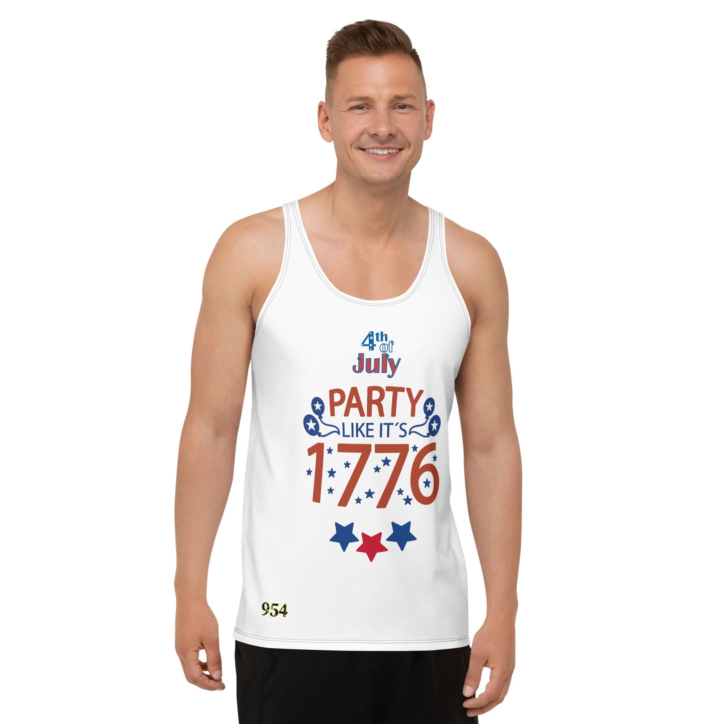 July 4th 954 Signature Unisex Tank Top