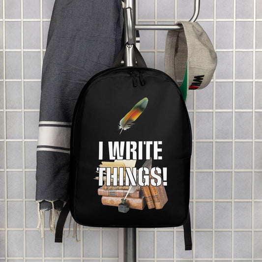 I Write Things 954 Minimalist Backpack