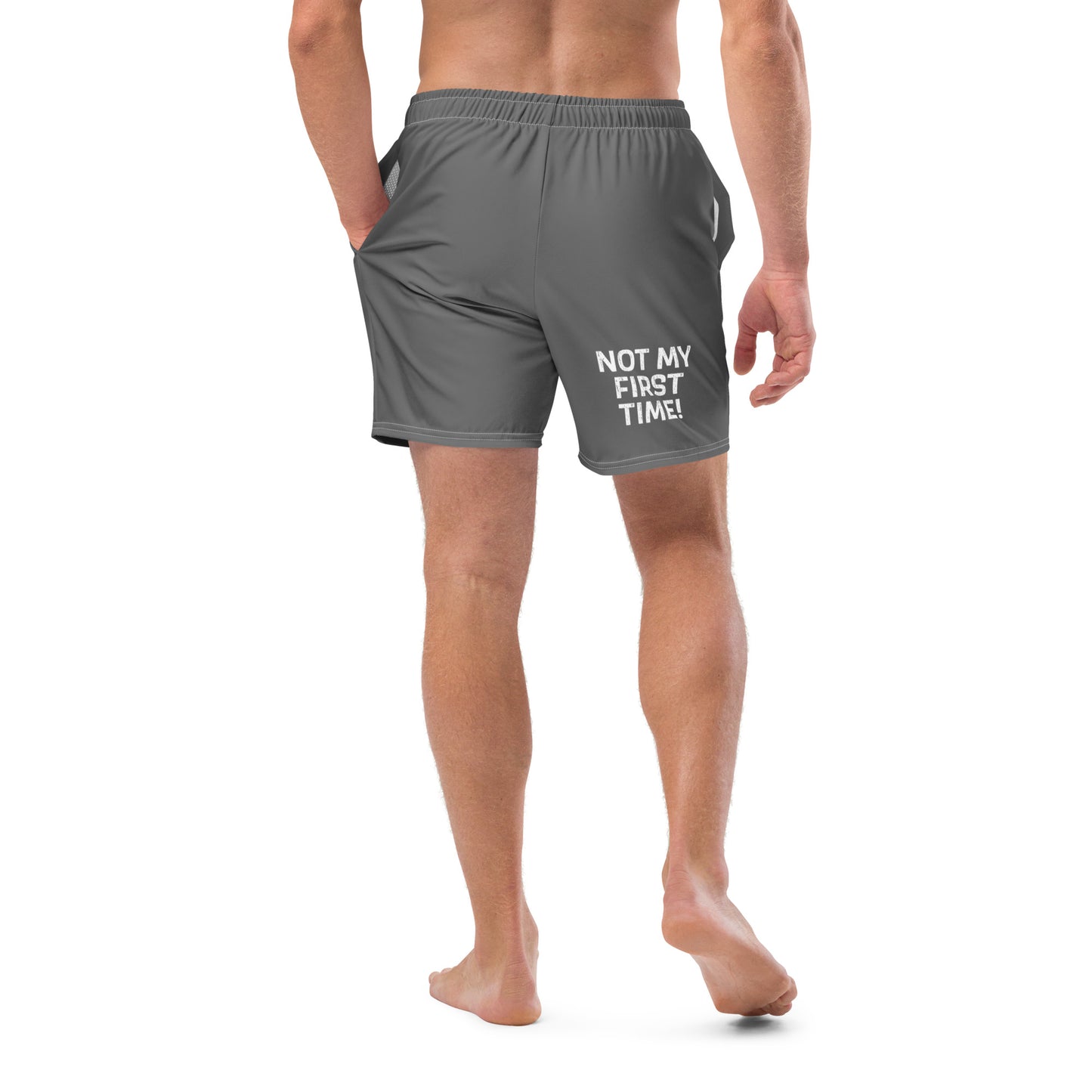 Not my first time! 954 Signature Men's swim trunks