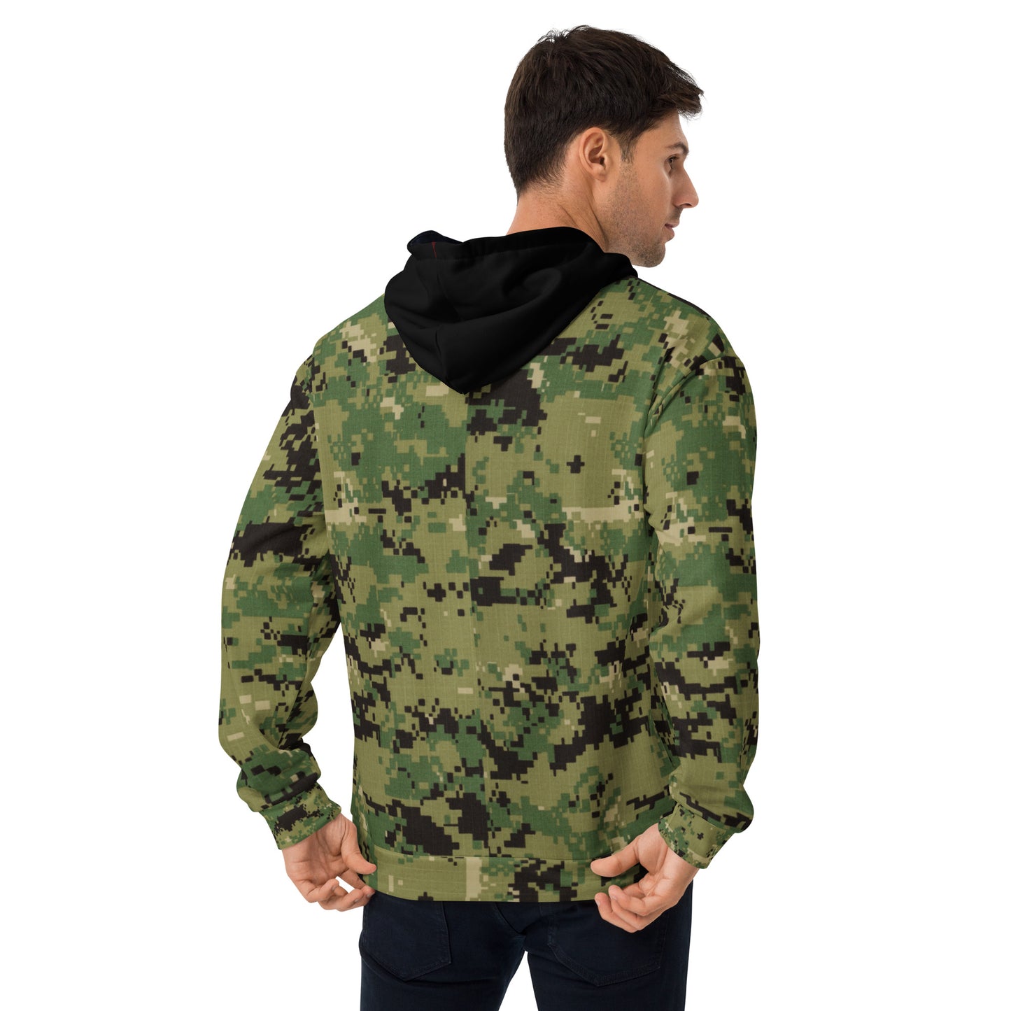 USMC Digi Black-Hood 954 Signature Unisex Hoodie